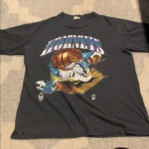 Charlotte hornet retro graphic tee